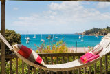 Waiheke Beach on Oneroa: view