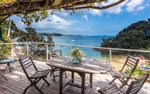 Waiheke Golden Sands: Deck view1