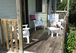 Waiheke Castaway Cottage: Deck