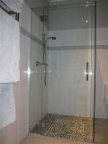 Waiheke Dutton's Barn: Ensuite shower