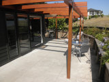Waiheke Ridge Studio: Courtyard