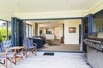 Waiheke Trelawny: Indoor outdoor flow of Oneroa holiday house