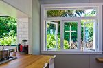 Waiheke The Church House: Looking out the kitchen window