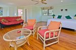 Waiheke Palm Beach Retreat: Master bedroom