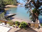 Waiheke Putiki Bay Studio: View from patio