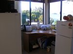 Waiheke Putiki Bay Studio: View from kitchen