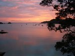 Waiheke Putiki Bay Studio: 52 Shelly Beach sunset 002