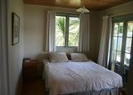 Waiheke Te Matuku Farm Cottage: Master bedroom