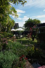 Waiheke Shelly Beach Sanctuary: Flower beds
