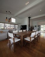Waiheke Shelly Beach Sanctuary: Dining area