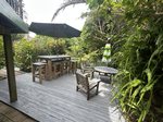 Waiheke Oasis Hideaway: Outdoor seating