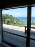 Waiheke Gulf Views: view to deck
